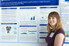 Brittany Sincox studied NMDA receptors in her research project in UB’s Summer Undergraduate Research Experience program.