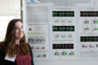Jacqueline Reid studied inflammatory glial responses for her project in the Summer Undergraduate Research Experience at UB.