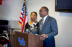 Buffalo Mayor Byron Brown proclaimed Feb. 3 “Give Kids a Smile Day in Western New York.”