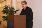 The late Barry White, a founder and longtime faculty member in the Department of American Studies. White, a member of the Turtle Clan of the Seneca Nation of Indians, was a nationally known activist, well-loved teacher and scholar.