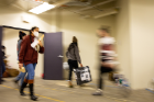 Sorting items and preparing welcome kits helped students understand the dignity of the resettlement process.